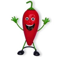 Декор для сада Klesto Красный острый перец Z26970E