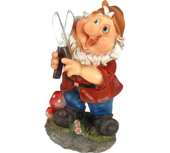 Садовая фигурка Park Гном с ножницами GF-Gn-01 169120 1