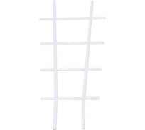 Решетка для вьюнов ФлораПласт 66 белая, 10 шт. 001069