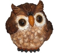 Садовая фигурка ФлораПласт Сова 17х15.5х15 см 035590
