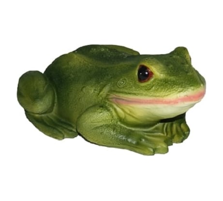 Садовая фигурка ФлораПласт Лягушка 21.9х14.8х8.8 см 035184