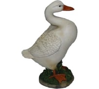 Садовая фигурка ФлораПласт Гусь 13х11х22 см 035966