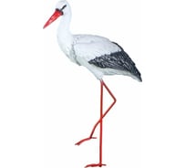 Садовая фигура Сималенд Аист малый №2 50х10х25 см 2900321