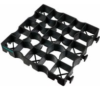 Решетка газонная AQUADRENAG Super TopFix черная 330x330, 10 шт 334050b10