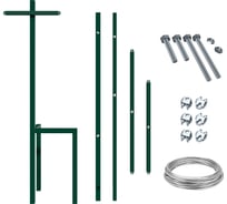 Шпалера садовая для растений Life Metall зеленая 2 штуки LM-S2.01z