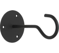 Держатель для кашпо DOMART настенный/потолочный, черный 4660046019143