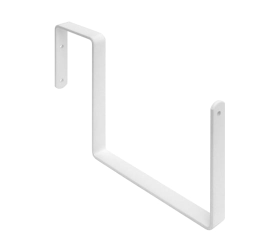 Кронштейн для балконных ящиков DOMART белый 4660046018740 1