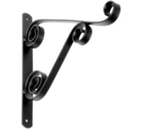 Кронштейн для кашпо DOMART мод.4 25 см черный 4660046001193