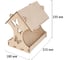 Кормушка для птиц ОФИСМАГ сборная модель 24х21х18 см, фанера, BAMBOX, 666179 9