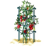 Поддержка под томаты Удачный сезон 80 см, бирюзовая 5008Б