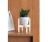 Подставка для цветов GreenWeen Oxalis 20 белая GW-O20W 3