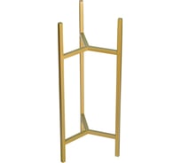 Подставка для цветов GreenWeen Trinity 60 золотая GW-T60G