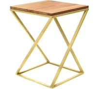 Столик под кашпо GreenWeen Loft 40 золотой GW-L40G