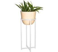 Подставка для цветов GreenWeen Grace 60 белая, d=27см GW-G60W