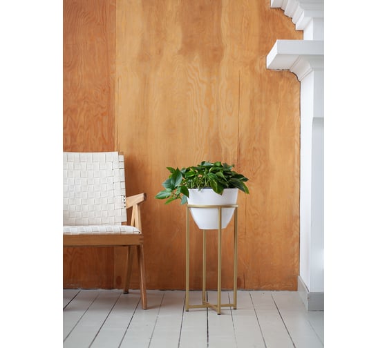 Подставка для цветов GreenWeen Grace 60-34 золотая, d=32 см GW-G60-34G