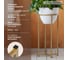 Подставка для цветов GreenWeen Grace 60-34 золотая, d=32 см GW-G60-34G 7
