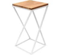 Столик под кашпо GreenWeen Loft 60 белый GW-L60W