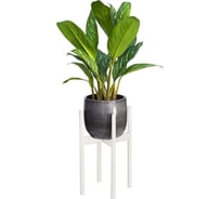 Подставка для цветов GreenWeen Oxalis 40 белая GW-O40W