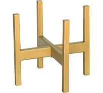 Подставка для цветов GreenWeen Oxalis 20 золотая GW-O20G