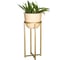 Подставка для цветов GreenWeen Grace 60 золотая, d=27 см GW-G60G 1