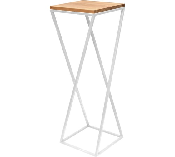 Столик под кашпо GreenWeen Loft 100 белый GW-L100W