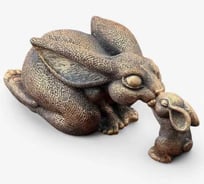 Садовая фигура ФлораПласт Композиция Нежность броонза, 35x16/h15 см 074510