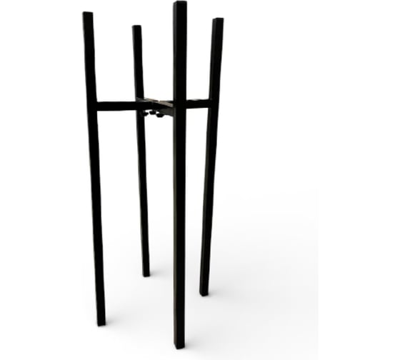 Подставка для цветов ПК МАГС LOFT цв. черный 700мм 05-05204