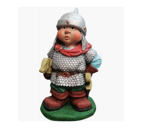 Садовая фигура ФлораПласт Алеша Клопович 22x25x50 см 074574