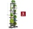 Напольная подставка для цветов 9 мест 41х22х141 см графит GARDEN SHOW 266388 2