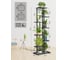 Напольная подставка для цветов 9 мест 41х22х141 см графит GARDEN SHOW 266388 6