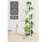 Напольная подставка для цветов 9 мест 41х22х141 см белая GARDEN SHOW 266384 6