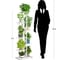 Напольная подставка для цветов 8 мест 41х22х126 см белая GARDEN SHOW 266383 3