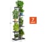 Напольная подставка для цветов 7 мест 41х22х108 см графит GARDEN SHOW 266386 2