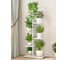 Напольная подставка для цветов 7 мест 41х22х108 см белая GARDEN SHOW 266382 1