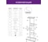 Напольная подставка для цветов 6 мест 41х22х98 см графит GARDEN SHOW 266385 8