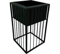 Подставка для цветов и растений напольная НАЮ, цветочница-трансформер металлическая, ЦЧ