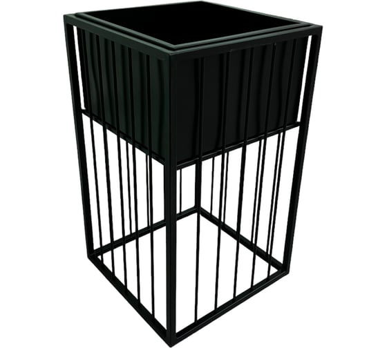 Подставка для цветов и растений напольная НАЮ, цветочница-трансформер металлическая, ЦЧ