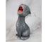 Садовая фигура ФлораПласт Кот Орацио (серый) 15*15*36см 074542 1