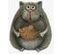 Садовая фигура ФлораПласт «Котокамень» новый (однот) 28х38х38 см 674554 074556 1