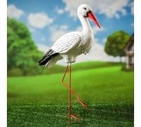Садовая фигура СИМАЛЕНД Аист 70х15х42 см 2900319