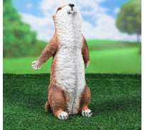 Садовая фигура СИМАЛЕНД Сурок, лапки сзади, 31 см 3262424