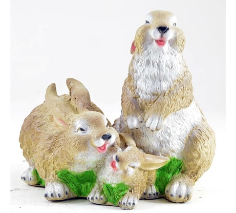 Садовая фигура СКАЗКА Три зайца JNG159