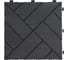 Плитка садовая Multyhome Arista Parquet 30x30см, графит EU5100540 1
