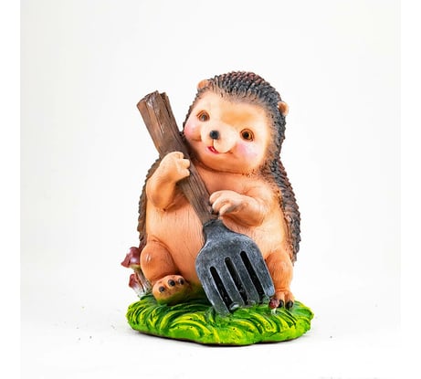 Садовая фигура СКАЗКА Ёжик с вилами JNG129