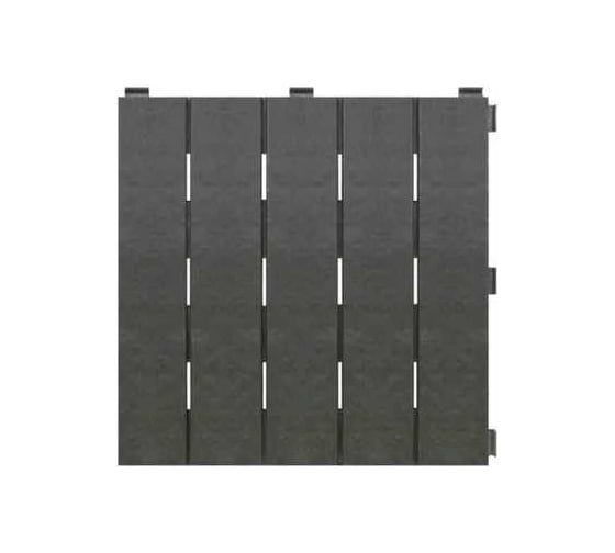 Плитка садовая Multyhome Cosmopolitan 30x30см (6шт), графит EU5100038