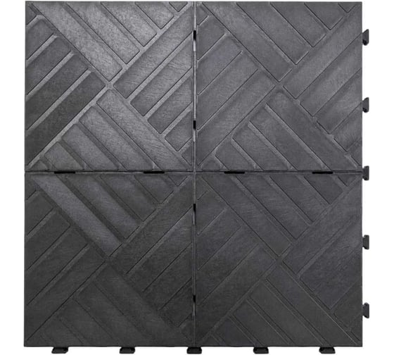 Плитка Multyhome Extreme Tile Solid 45х45 см, антрацит, 1 шт. BG EU5100201