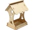 Кормушка для птиц Greengo Птички 15x16x24 см, дерево 4715442 1
