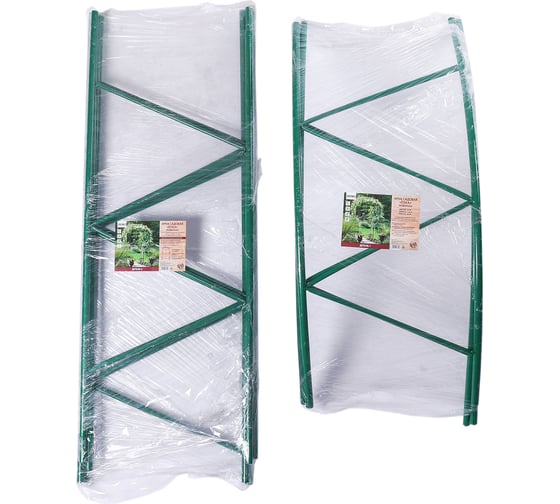 Разборная садовая арка Greengo Елочка 240x125x36.5 см, металл, зелёная 4717919