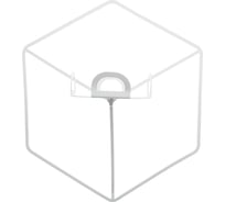 Настенный держатель для свечей и кашпо EMBODIMENT белый EMB-HOFC-W-W