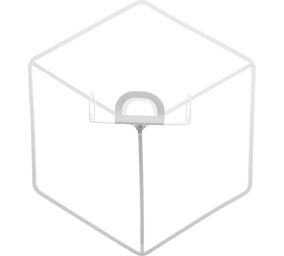 Настенный держатель для свечей и кашпо EMBODIMENT белый EMB-HOFC-W-W